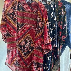 Bundle Light Summer Floral Cardigans